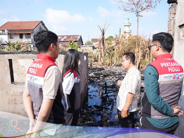 kebakaran di Lorong Wakaf