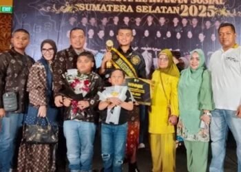 M. Zafa P. Alfarobby Harumkan Nama Muba di Ajang Duta Kesetiakawanan Sosial Sumsel, Banyak Prestasi dan Riset Inovatif