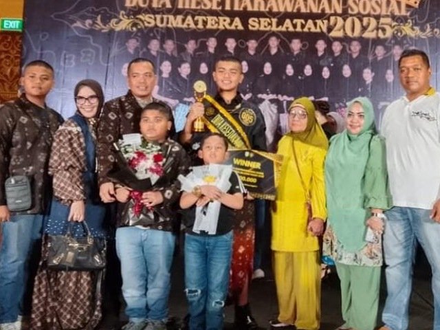 M. Zafa P. Alfarobby Harumkan Nama Muba di Ajang Duta Kesetiakawanan Sosial Sumsel, Banyak Prestasi dan Riset Inovatif