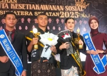 M. Zafa P. Alfarobby dan Elita Rosalina Terpilih sebagai Duta Kesetiakawanan Sosial Sumsel 2025