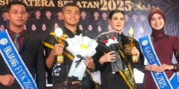 M. Zafa P. Alfarobby dan Elita Rosalina Terpilih sebagai Duta Kesetiakawanan Sosial Sumsel 2025