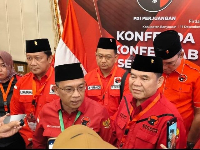 Devi Suhartoni Resmi Jabat Ketua DPD PDI Perjuangan Sumsel Periode 2025–2030