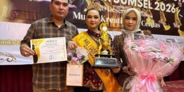 Siswi SMAN 3 Palembang Puan Valensheya Maharani Sabet Wakil I Duta Pelajar Sumsel 2026