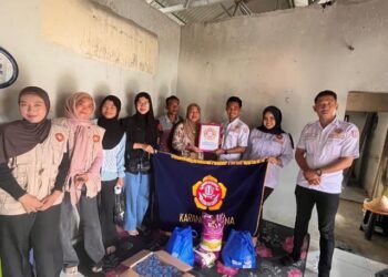 Karang Taruna Banyuasin I Memperakasai Giat Sosial Bantu Warga Kebakaran Rumah Di Desa Merah Mata