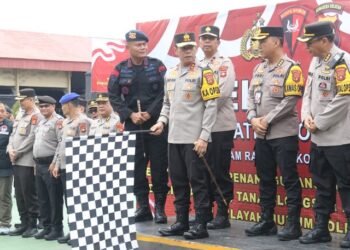 Misi Kemanusiaan Polda Sumsel: 100 Personel Brimob Diberangkatkan ke Aceh