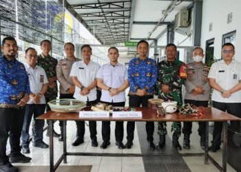 Tingkatkan Keamanan, Rutan Kelas I Palembang Gelar Razia Gabungan di Lingkungan Rutan