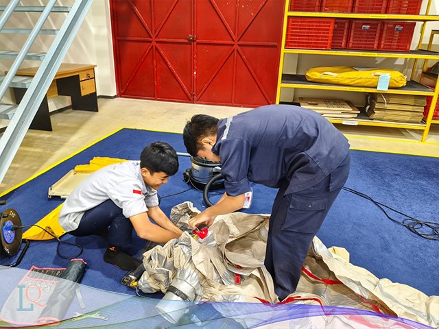 Siswa SMK Penerbangan Sriwijaya