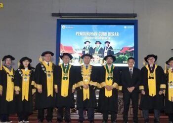 UNSRI Kukuhkan Tiga Guru Besar dari Bidang Kedokteran, Pertanian, dan Teknik