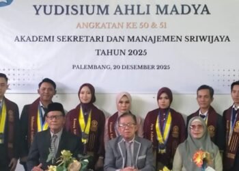 ASMI Sriwijaya Gelar Yudisium Ahli Madya Angkatan ke-50 dan 51