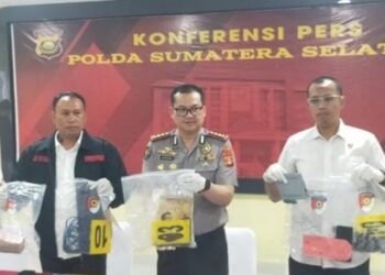 Ditreskrimum Polda Sumsel Tangkap Tersangka Kasus Pembunuhan Dokter Lansia di Palembang