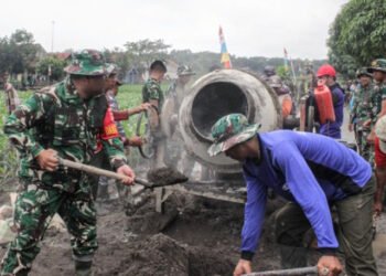 Pengecoran Jalan Rabat Beton