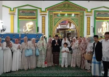 Sekda Sumsel Sholat Ied Di Masjid Raya Taqwa Palembang, Berikut Beberapa Pesan Disampaikan