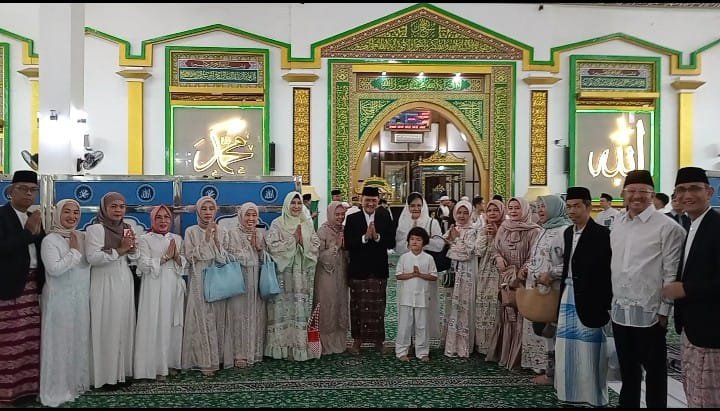 Sekda Sumsel Sholat Ied Di Masjid Raya Taqwa Palembang, Berikut Beberapa Pesan Disampaikan