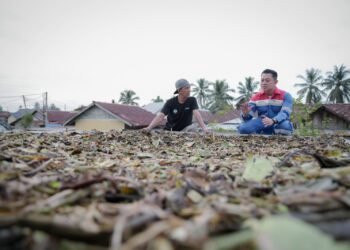 Pertamina Patra Niaga Kilang Plaju Berdayakan Warga Olah Eceng Gondok Jadi Produk Bernilai Ekonomi