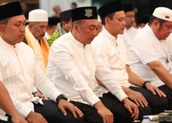 Kapolda Sumsel Bersama Gubernur dan Pangdam Konsolidasikan Pengamanan Lebaran
