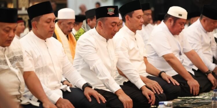 Kapolda Sumsel Bersama Gubernur dan Pangdam Konsolidasikan Pengamanan Lebaran