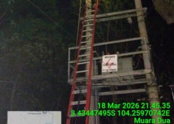 PLN ULP Prabumulih Gerak Cepat Tangani Gangguan Jaringan di Penyulang Patimura