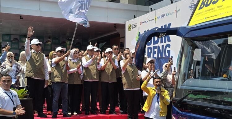 Berangkatkan 1.496 Peserta, KESDM Bersama PLN dan BUMN Energi Fasilitasi Mudik Gratis ke 20 Rute Tujuan