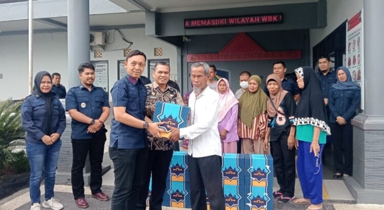 Rutan Kelas I Palembang Gelar Bantuan Sosial, Wujud Kepedulian untuk Keluarga Warga Binaan dan Warga Sekitar