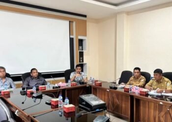 Komisi II DPRD banyuasin Gelar rapat kerja bersama dinas perkebunan dan peternakan
