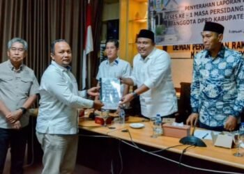 DPRD Banyuasin Gelar Rapat Penyerahan Laporan RESES ke-1 Masa persidangan II Tahun 2026