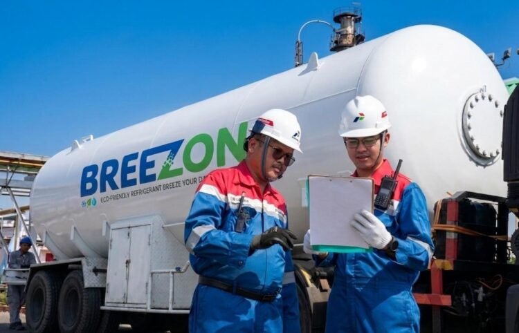 Breezon, Produk Inovasi Pertamina Patra Niaga Kilang Plaju Perkuat Hilirisasi Hijau dan Dalam Industri Refrigeran