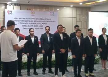 Sah PBPI Sumsel Dikukuhkan PBPI Pusat, Berikut Beberapa Pesan Disampaikan