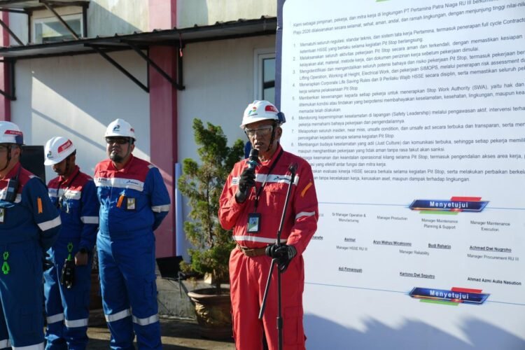 Pertamina Patra Niaga Kilang Plaju Gelar Grand Safety Talk, Satukan Langkah Sukseskan Pit Stop 2026