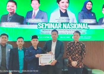 Kolaborasi Pemuda ICMI Sumsel–FEBI UIN Raden Fatah Cetak Saudagar Muda Berbasis Digital