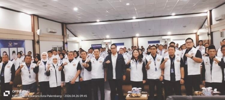 79 Pelajar Ikuti Program Sekolah Politik dan Pengkaderan Remaja Bernegara Dari DPW NasDem Sumsel