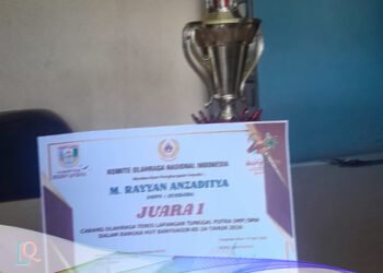 Juara 1 Tenis Lapangan