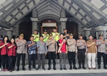 Ribuan Personel Gabungan Amankan Ibadah Jumat Agung di Sumsel