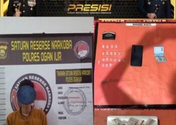 Polda Sumsel Ringkus Pengedar Sabu di Ogan Ilir, 17 Paket Siap Edar Disita
