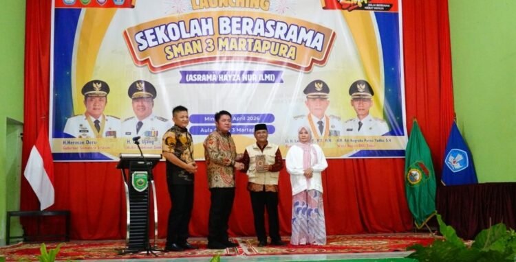 Gubernur Herman Deru Launching Sekolah Berasrama Berbasis Religi di OKU Timur