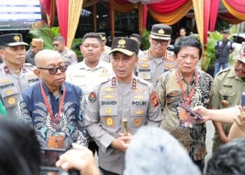 Kapolda Sumsel Tinjau Pengamanan Rangkaian Ibadah Paskah 2026 di Gereja Santo Yoseph Palembang
