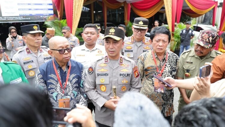 Kapolda Sumsel Tinjau Pengamanan Rangkaian Ibadah Paskah 2026 di Gereja Santo Yoseph Palembang