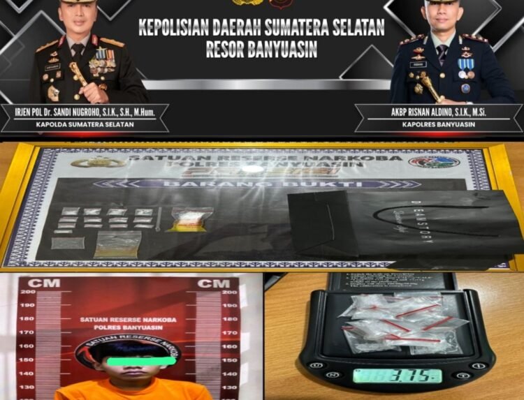 Rumah Jadi Tempat Transaksi, Pemuda 18 Tahun di Rambutan Dibekuk Polisi