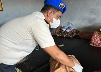 RUTAN KELAS I PALEMBANG LAKSANAKAN RAZIA SERENTAK, CIPTAKAN KONDISI AMAN DAN KONDUSIF