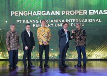 Empat Kali Berturut-Turut, Pertamina Patra Niaga Kilang Plaju Kembali Pertahankan PROPER Emas 2025