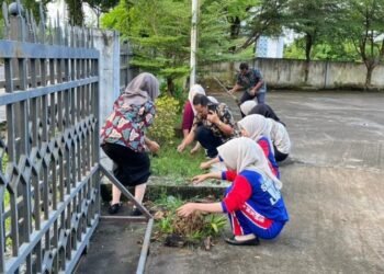 DISNAKERTRANS MUBA Gelar Giat KORVE NASIONAL, Wujdukan Gerakan Indonesia ASRI DI BUMI SERASAN SEKATE