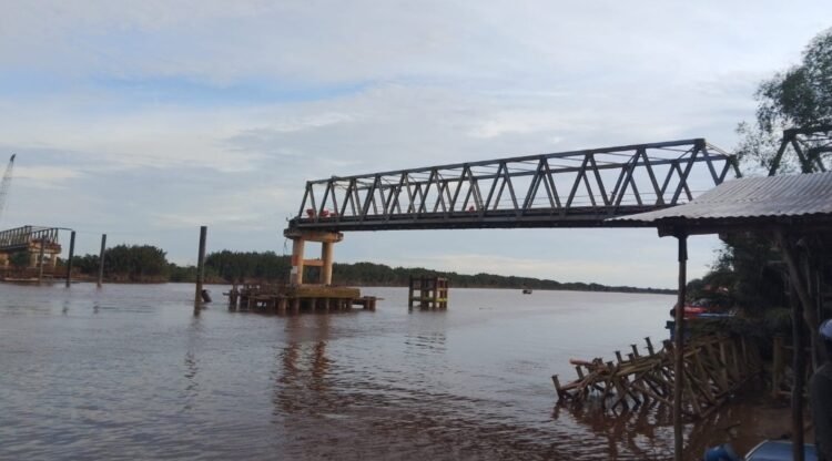 Jembatan P6 Lalan Tak Kunjung Rampung, Warga Muba Geram: Akses Utama Terbengkalai