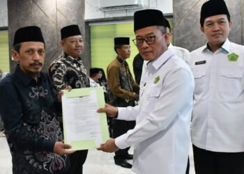 Kakanwil Kemenag Sumsel Lantik Kepala Madrasah: Jaga Kepercayaan Masyarakat dan Prioritaskan Akhlak