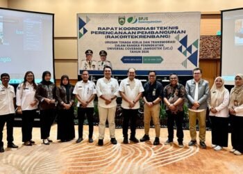 Kepala Disnakertrans Muba Hadiri Rakortekrenbang Urusan Ketenagakerjaan dan Transmigrasi Tahun 2026