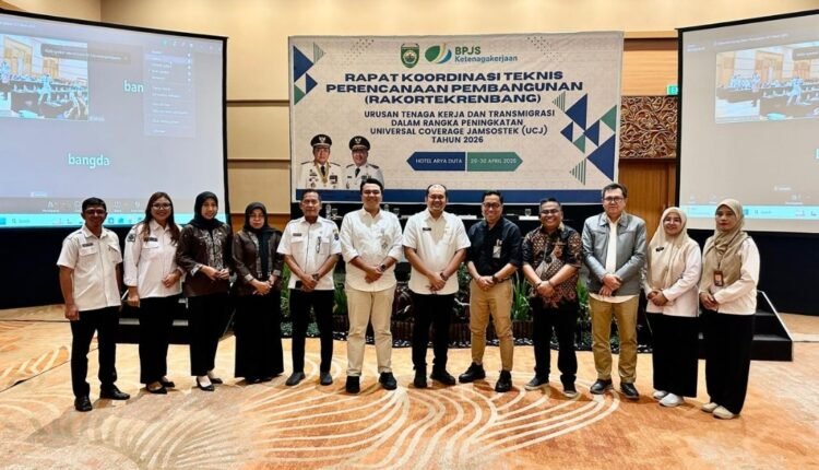 Kepala Disnakertrans Muba Hadiri Rakortekrenbang Urusan Ketenagakerjaan dan Transmigrasi Tahun 2026