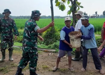 Semangat Satgas TMMD