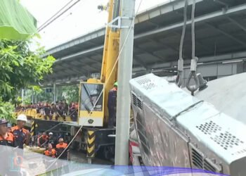 Kecelakaan Maut di Stasiun Bekasi