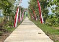 Peresmian Jalan Betonisasi