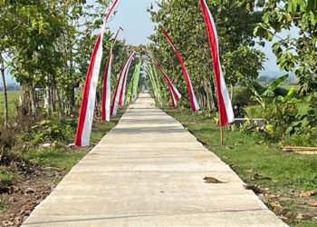 Peresmian Jalan Betonisasi