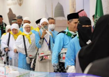 Rombongan Jamaah Haji