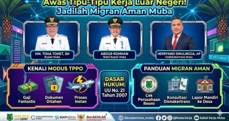 Jangan Jadi Korban! Bupati HM. Toha Tohet Ajak Anak Muda Pilih Jalur Aman Jadi Pekerja Migran